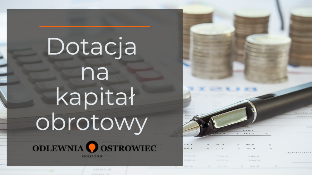 Dotacja na kapitał obrotowy